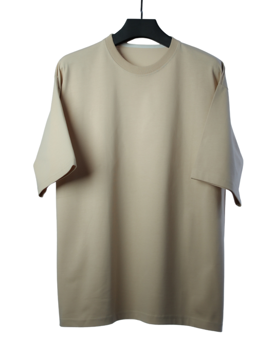 Beige Oversized T-shirt