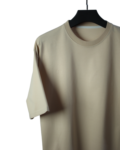 Beige Oversized T-shirt