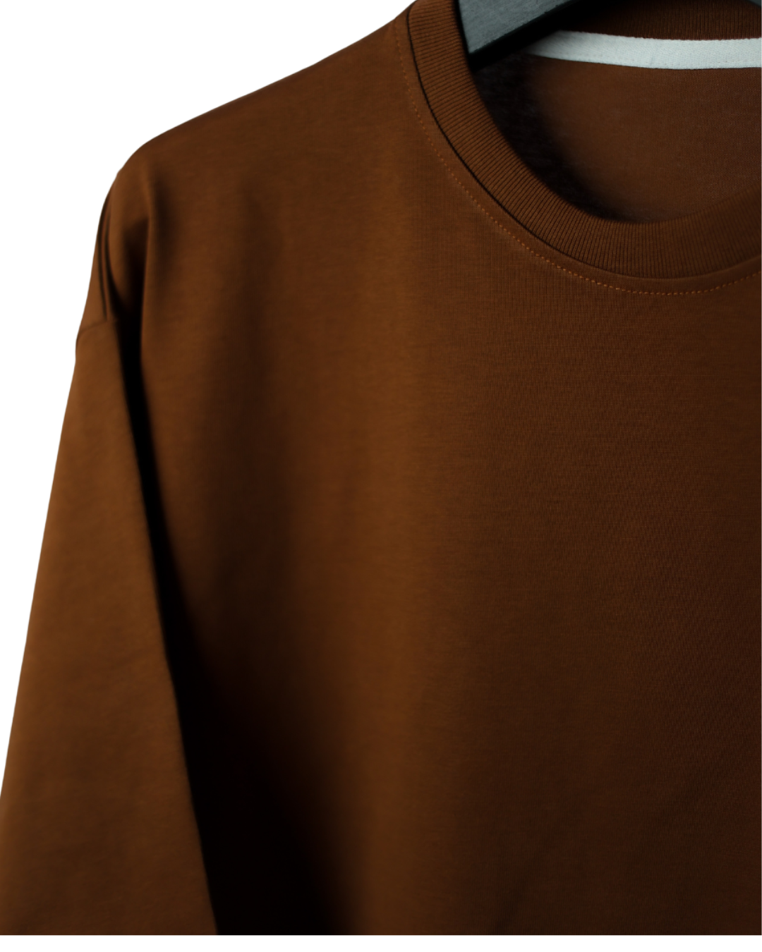 Brown Oversized T-shirt