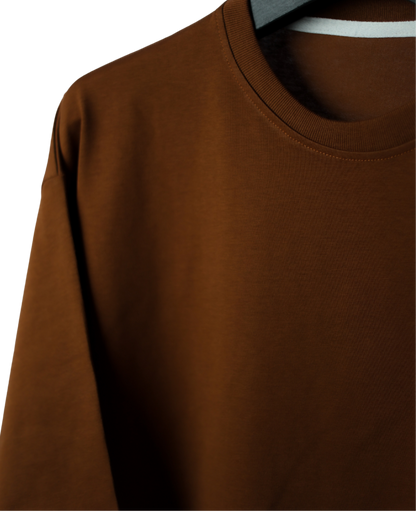 Brown Oversized T-shirt